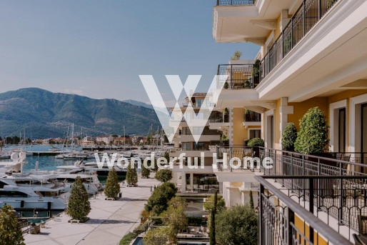 Апартаменты Делюкс 81 м2 в роскошном отеле  Porto Montenegro, Tivat.